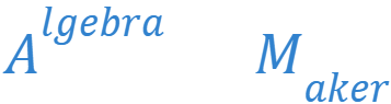 Algebra Maker logo